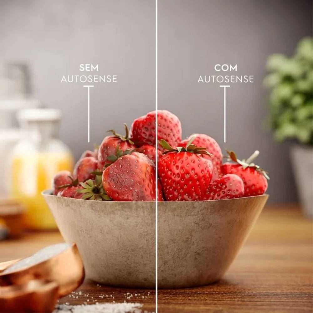 Refrigerador Geladeira Electrolux Frost Free com AutoSense Duplex 390 Litros IF43