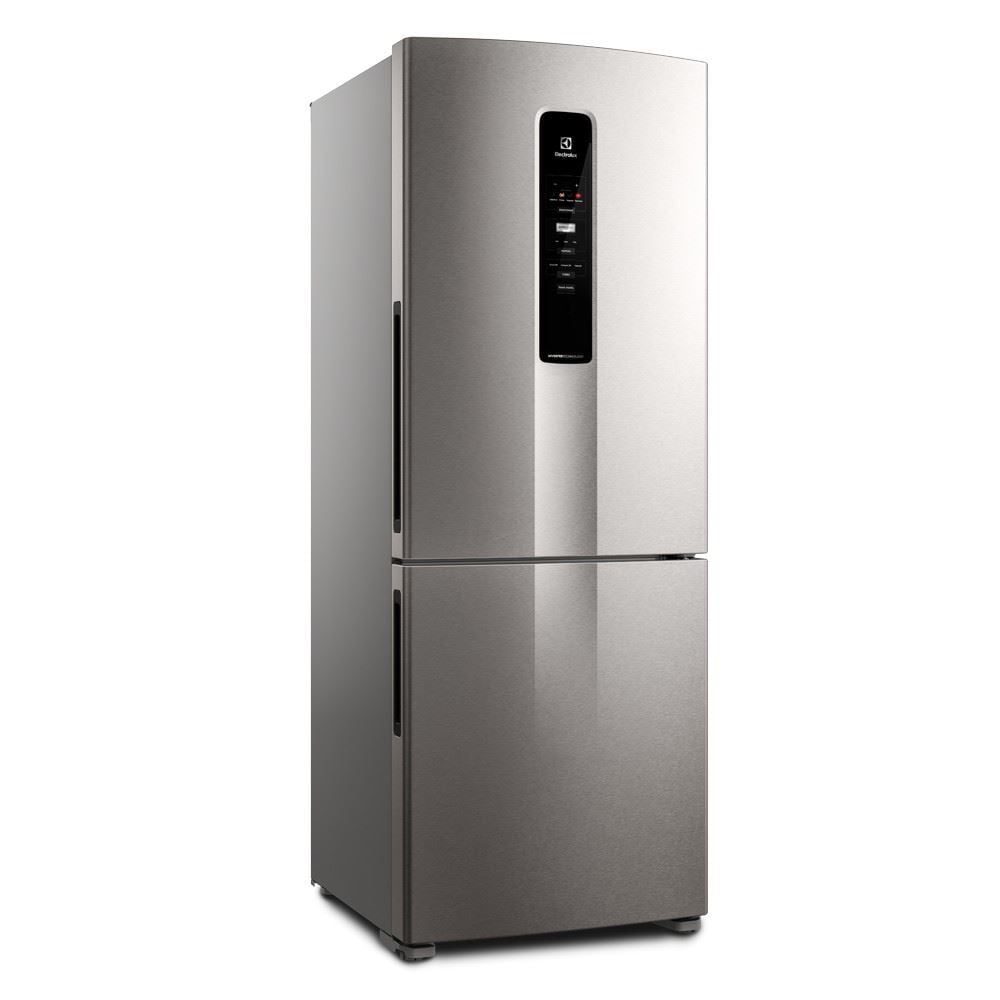 Refrigerador Geladeira Electrolux Frost Free Inox com AutoSense Duplex 490 Litros IB7S
