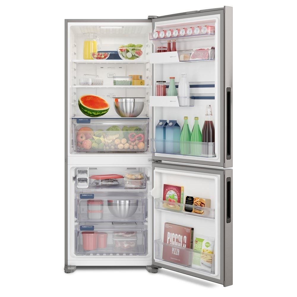 Refrigerador Geladeira Electrolux Frost Free Inox com AutoSense Duplex 490 Litros IB7S