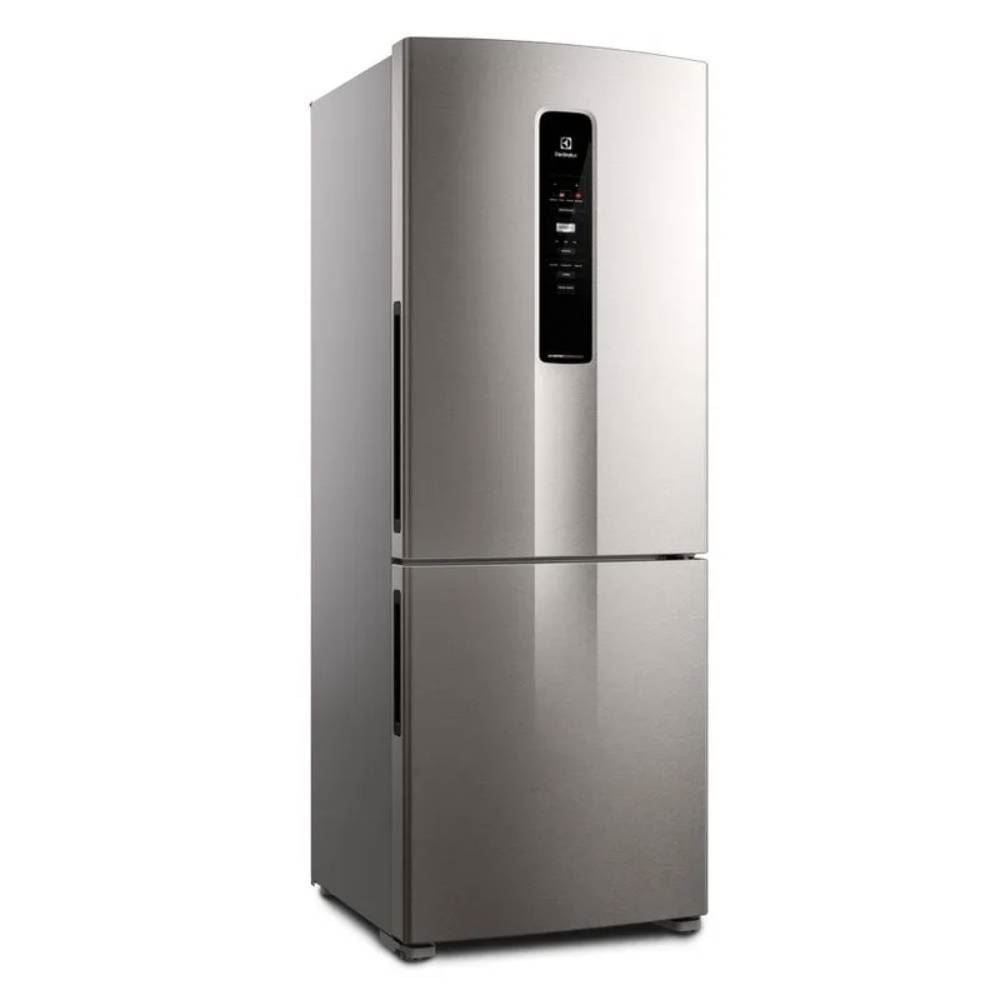 Refrigerador Geladeira Electrolux Frost Free Inox com AutoSense Duplex 490 Litros IB7S