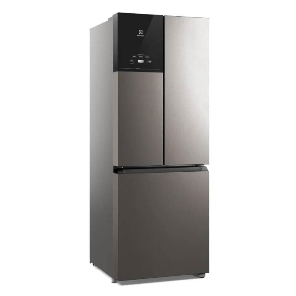 Refrigerador Geladeira Electrolux Inox Look Frost Free 480 Litros IM7S