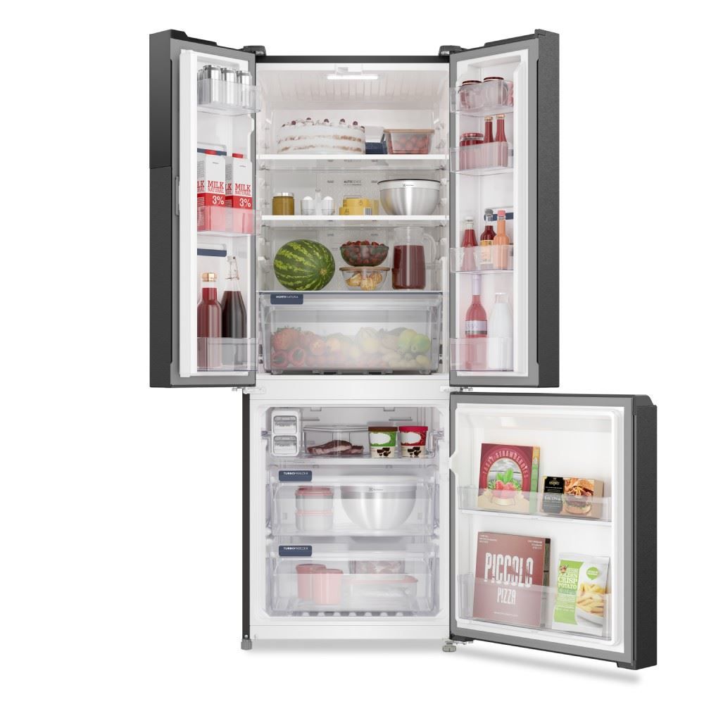 Refrigerador Geladeira Electrolux Inox Frost Free 484 Litros IM7B