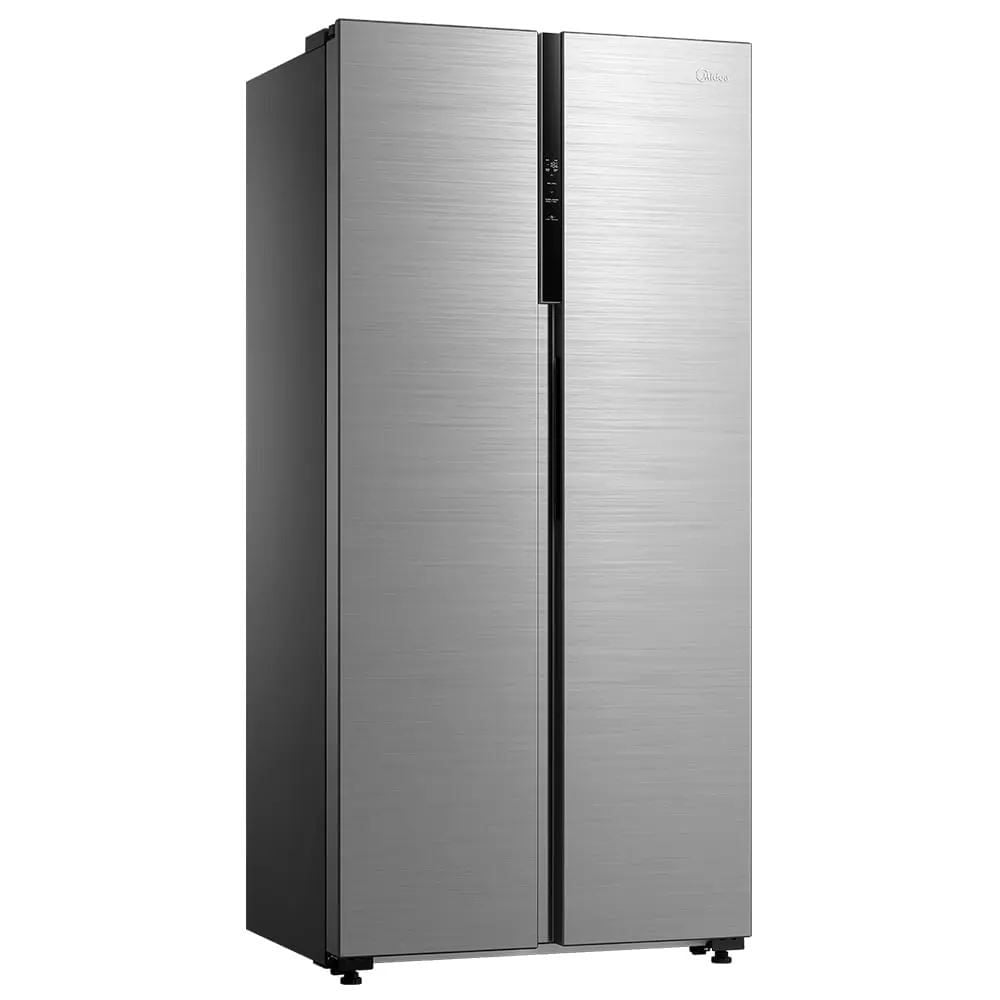 Refrigerador Geladeira Midea Side By Side Inverter Inox 442 Litros MDRS598FGA
