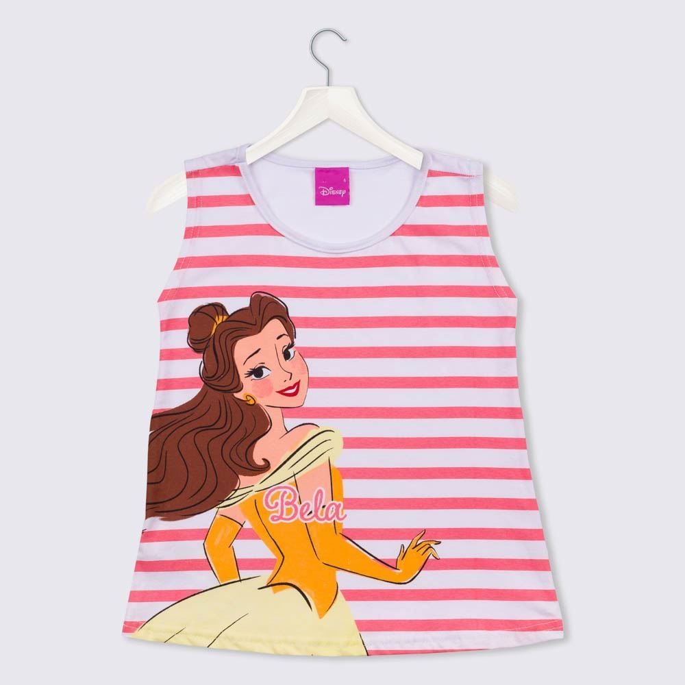 Regata 1 a 3 anos Bela Listras Disney