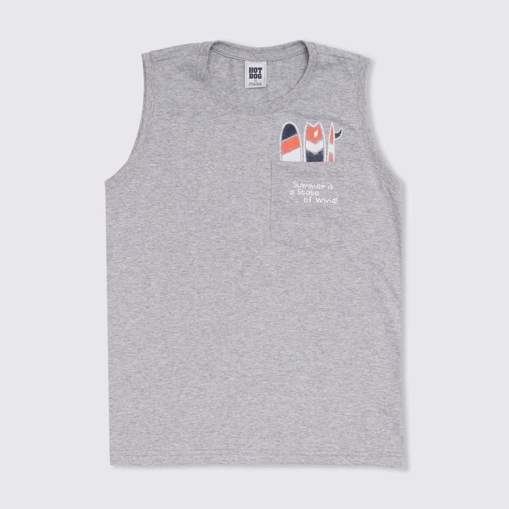 Regata 12 a 16 anos Bolso Summer Hot Dog