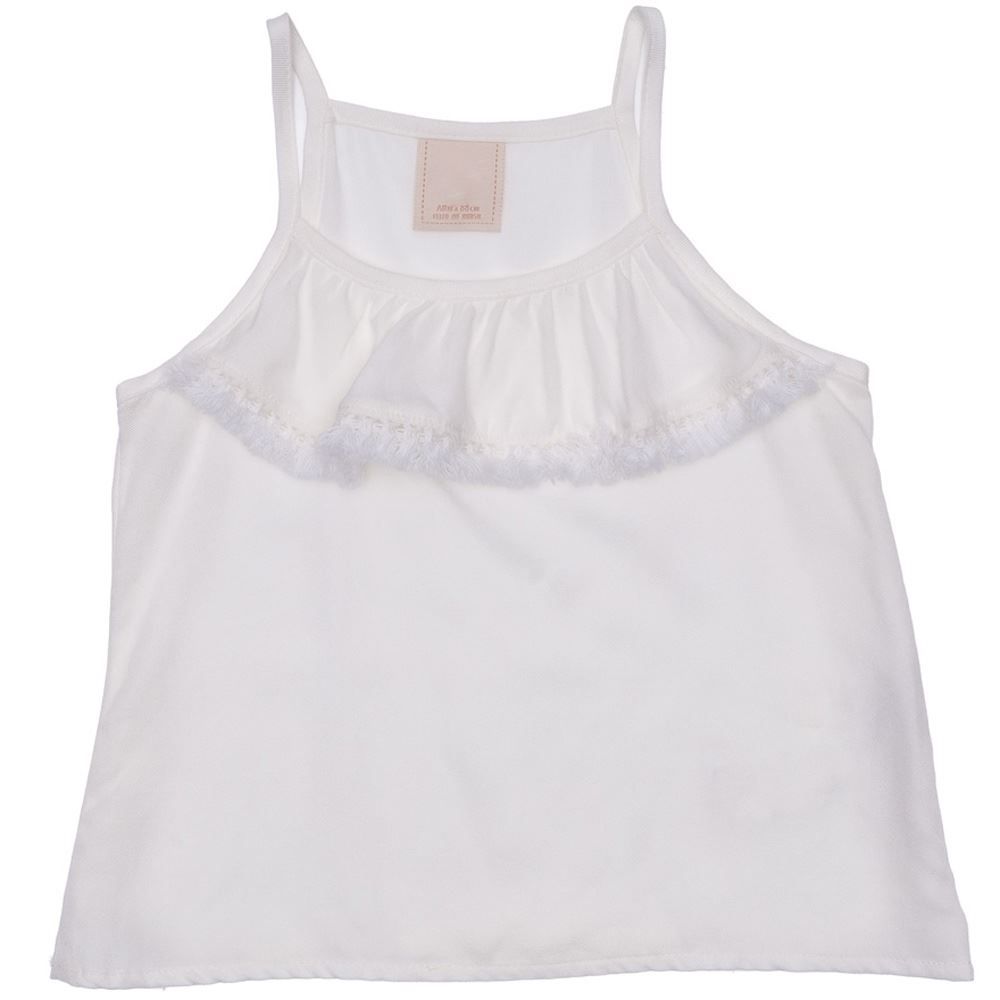 Regata 4 a 10 anos Viscose Franjas Marmelada