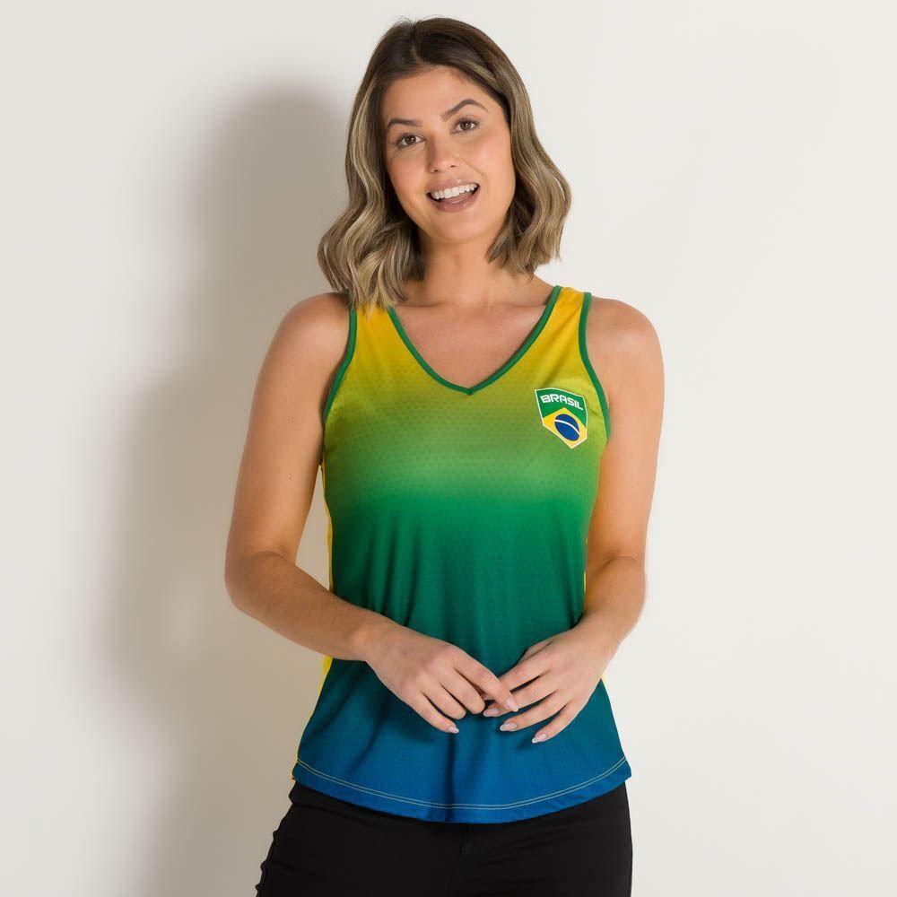 Regata Amary Feminino Brasil Body Lab