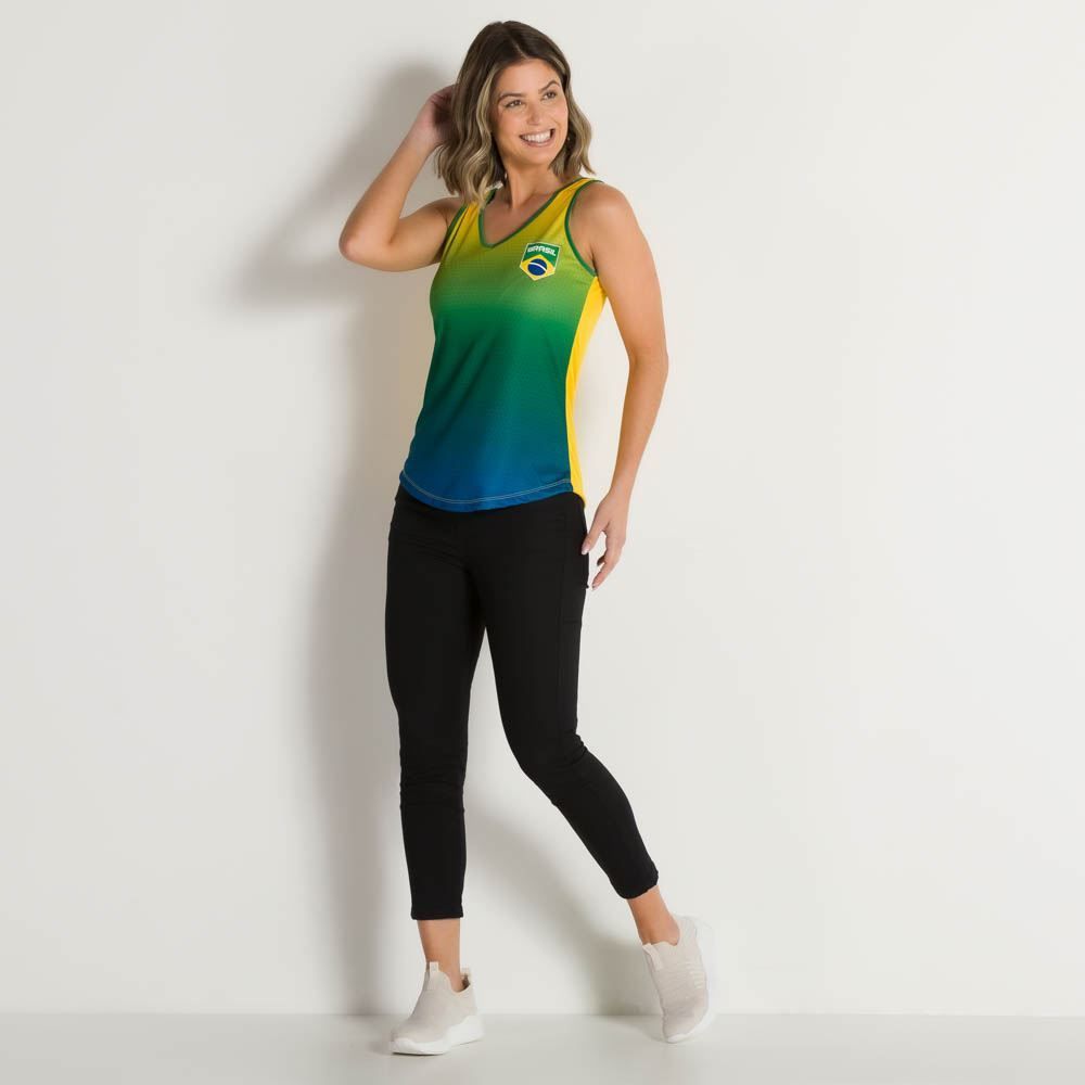 Regata Amary Feminino Brasil Body Lab