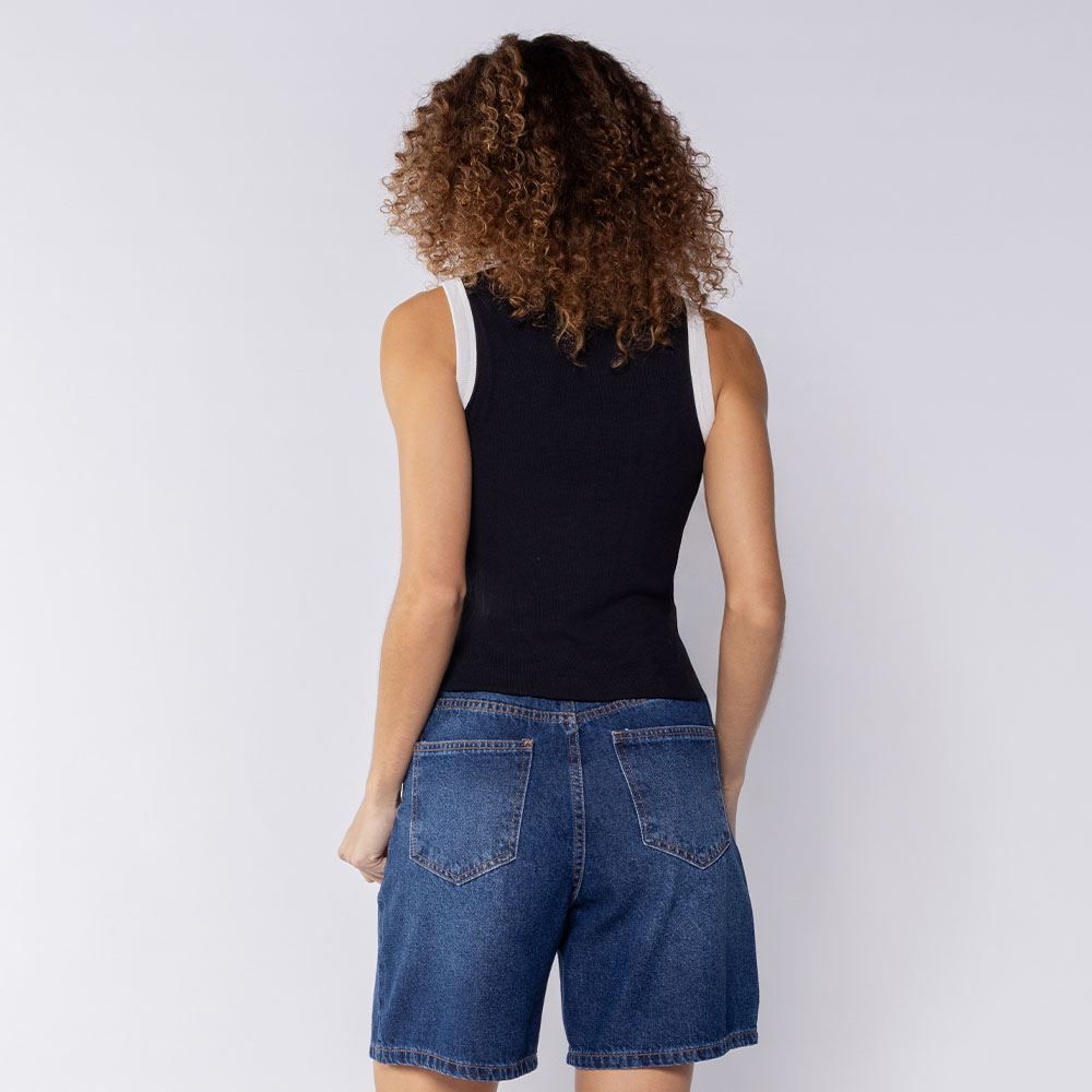 Regata Básica Em Viscose Boby Blues