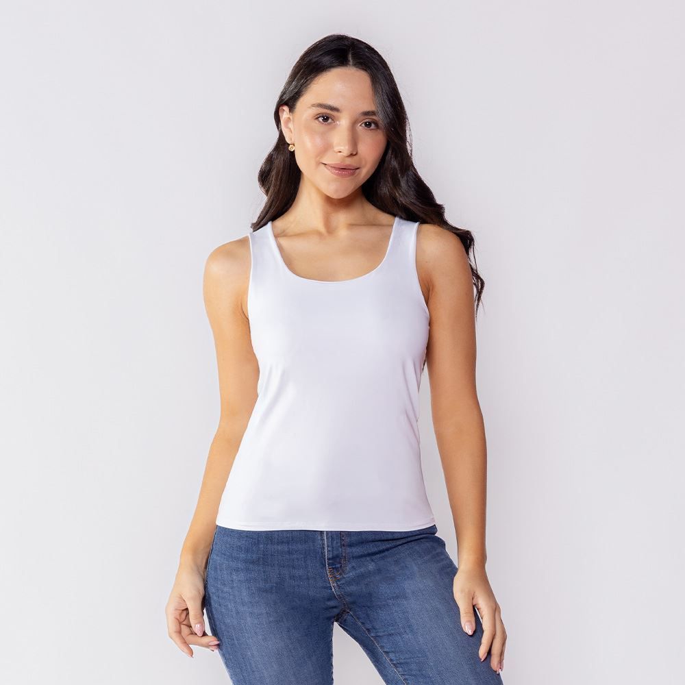 Regata Básica Feminina De Microfibra Patricia Foster