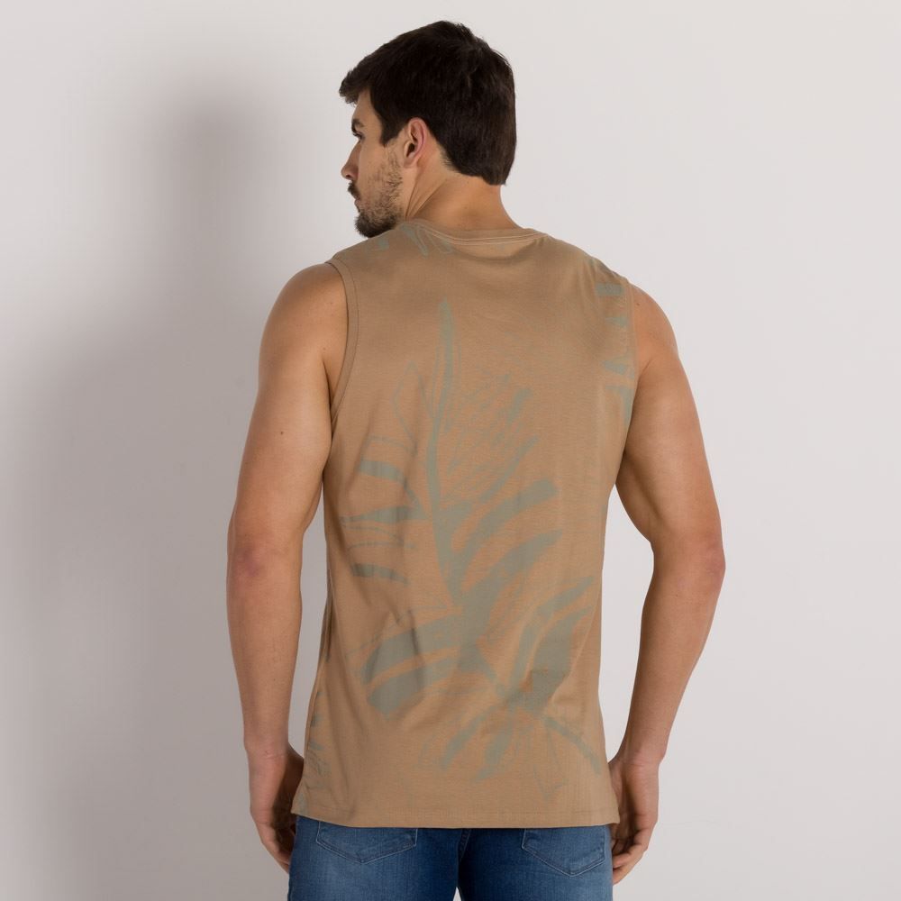 Regata com Estampa de Folha Marc Alain