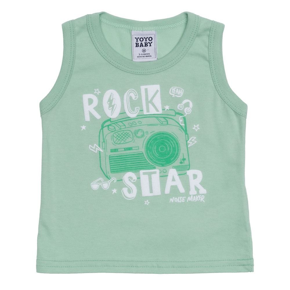 Regata de Bebê Menino Rock Yoyo Baby