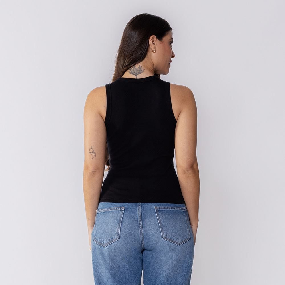 Regata Feminina Básica De Ribana Boby Blues