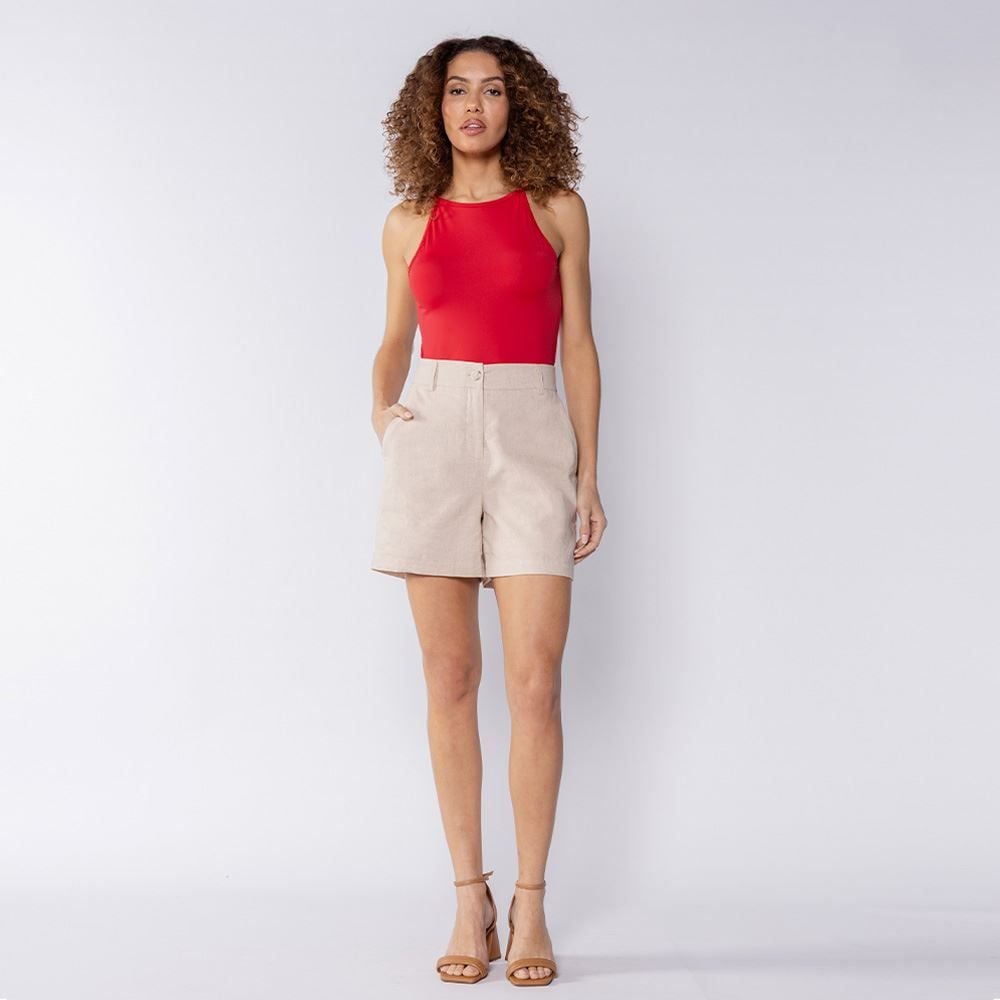 Regata Feminina Básica Em Poliamida Boby Blues