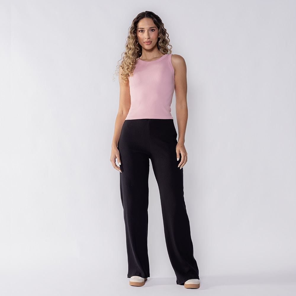 Regata Feminina Canelada Sem Costura Boby Blues