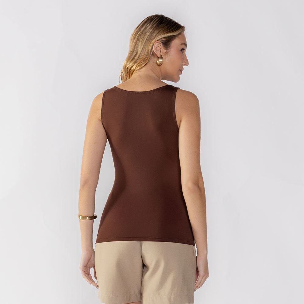 Regata Feminina Em Poliamida Patricia Foster