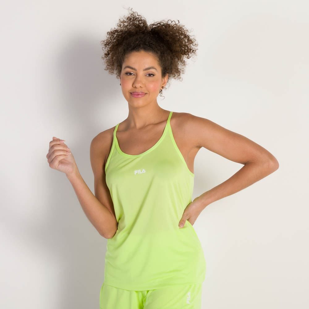 Regata Feminina Furadinho Life Fila