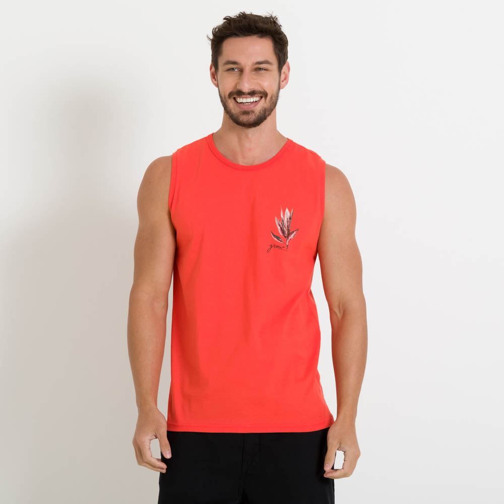 Regata Machão Com Estampa Thing