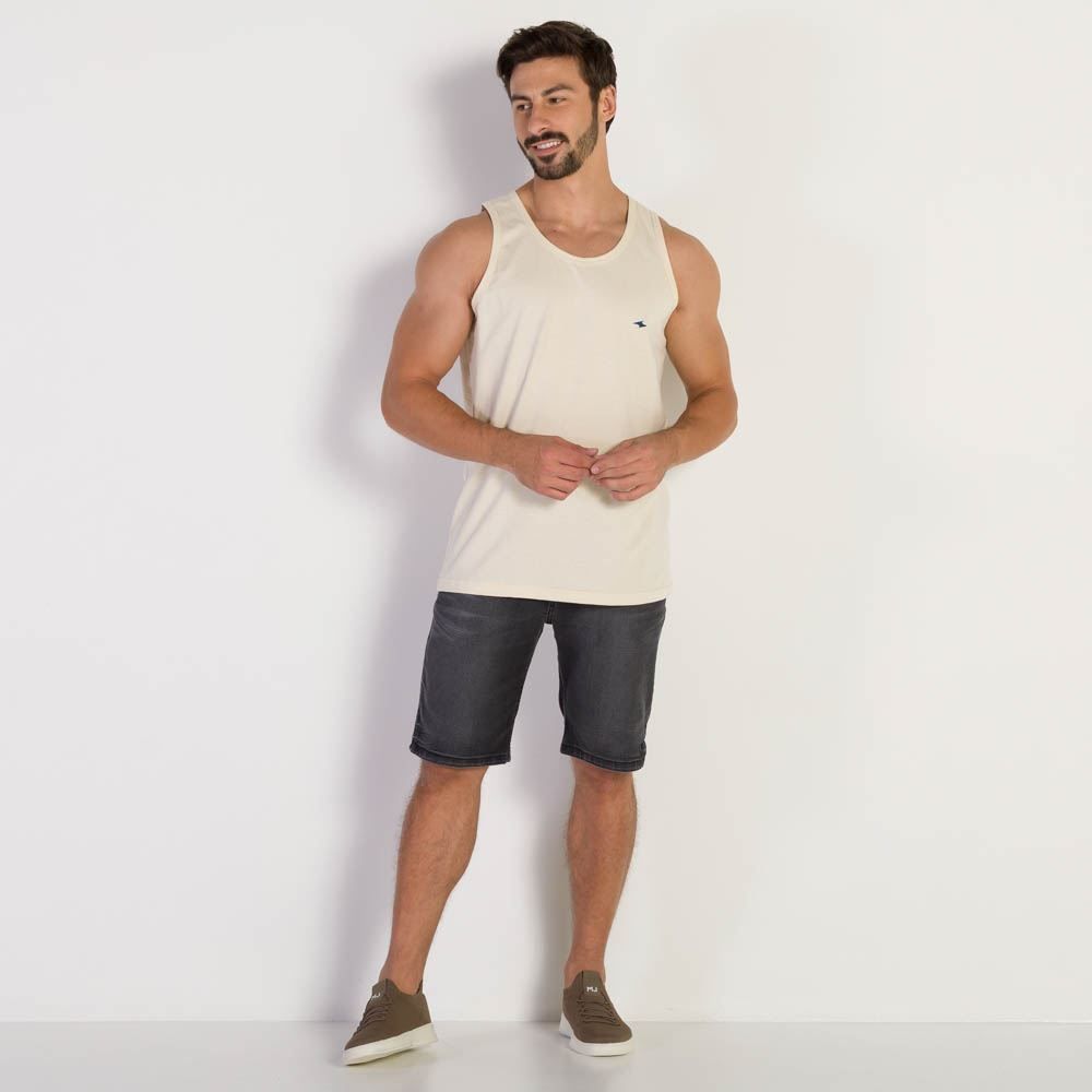 Regata Masculina Meia Malha Nicoboco