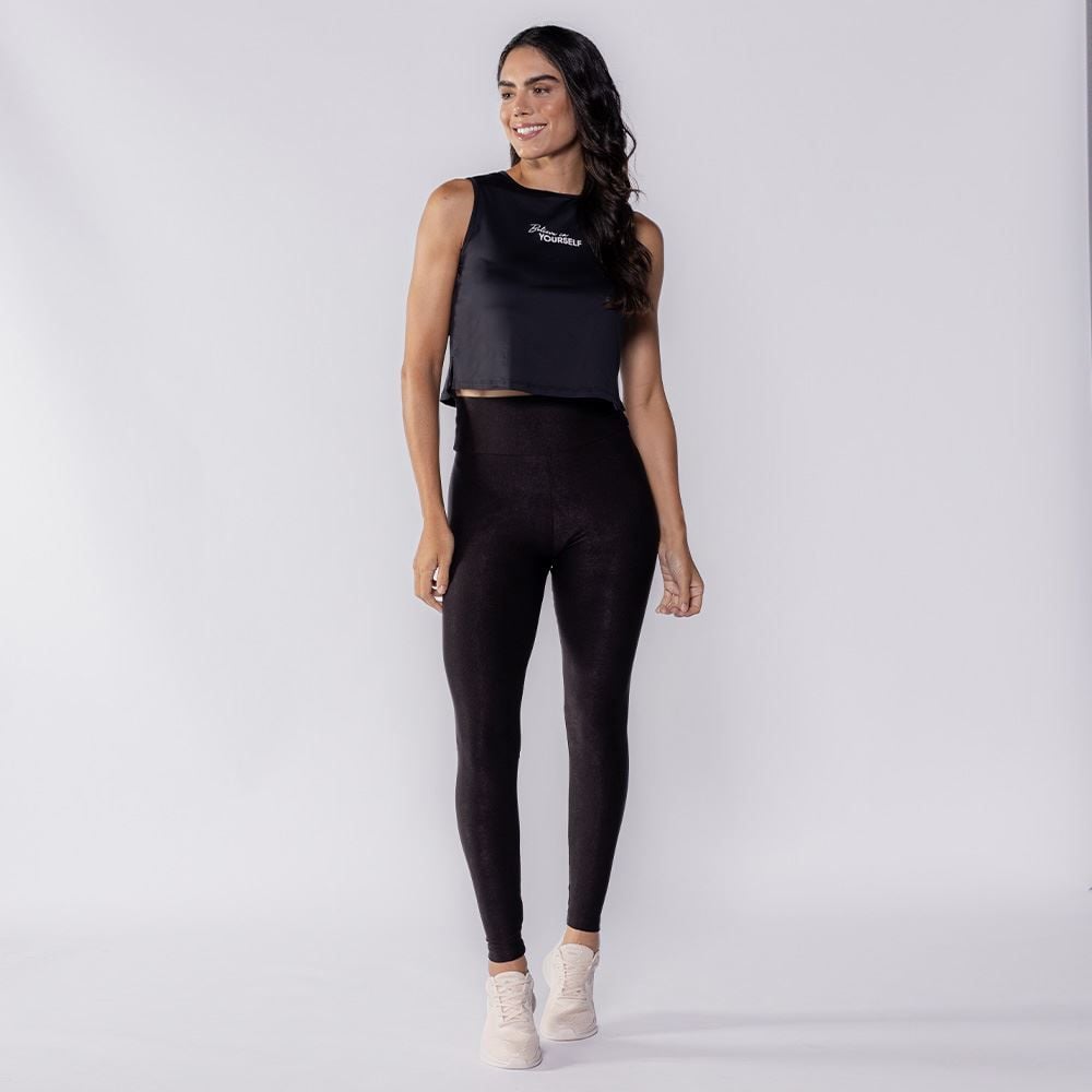Regata Fitness Feminina Cropped Scream
