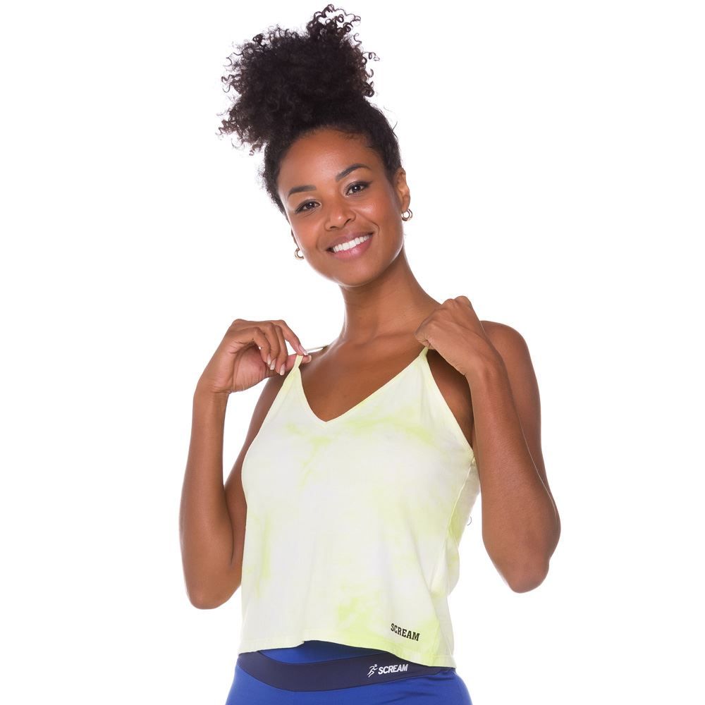 Regata Tye Dye Alcinhas Scream