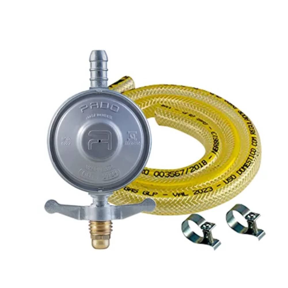 Regulador De Gás Com Mangueira 1Kg Pado