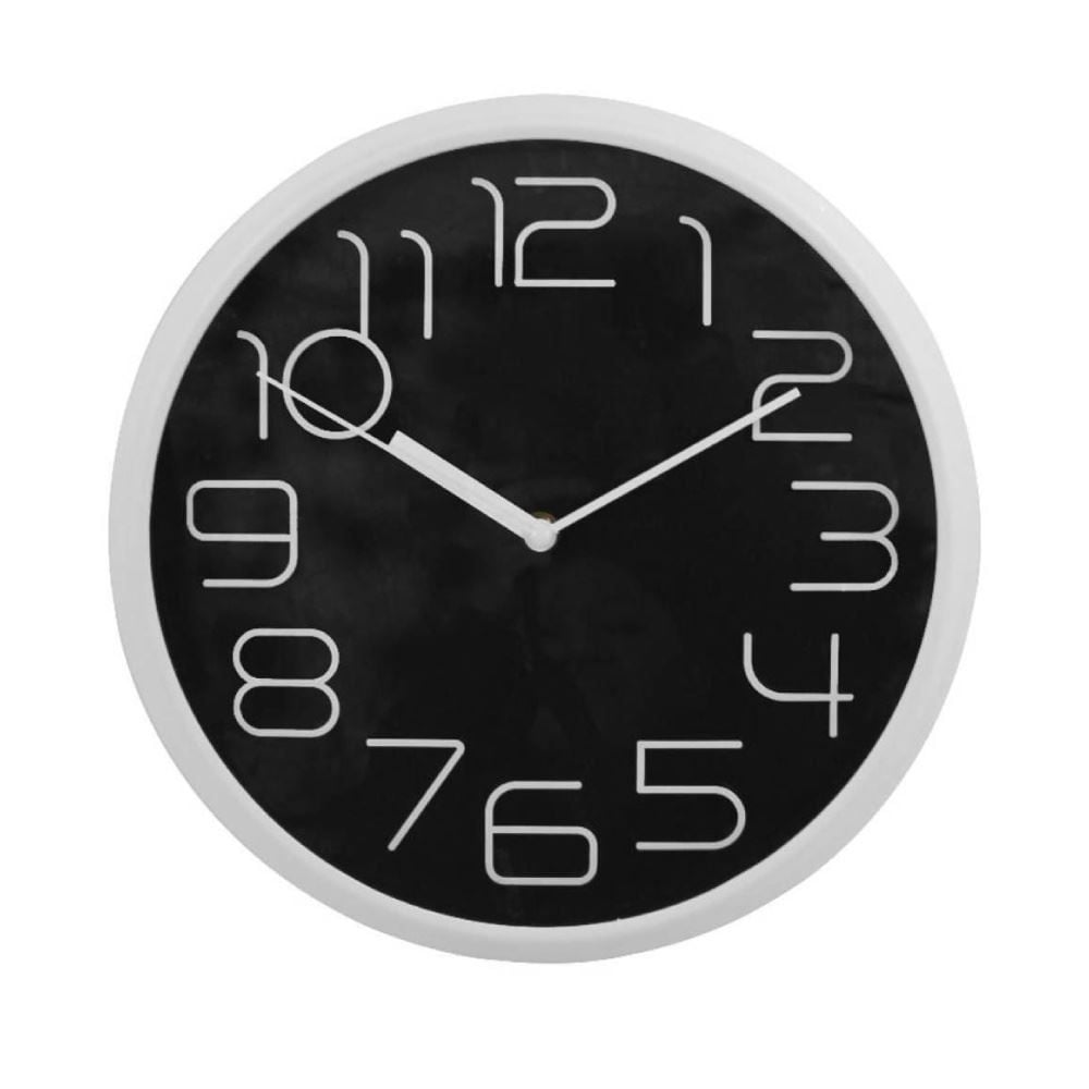 Relógio De Parede Branco E Preto Havan Casa - 30cm