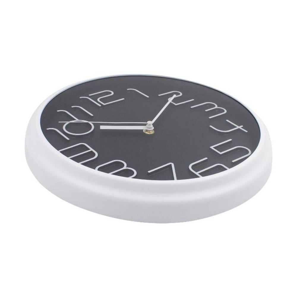 Relógio De Parede Branco E Preto Havan Casa - 30cm