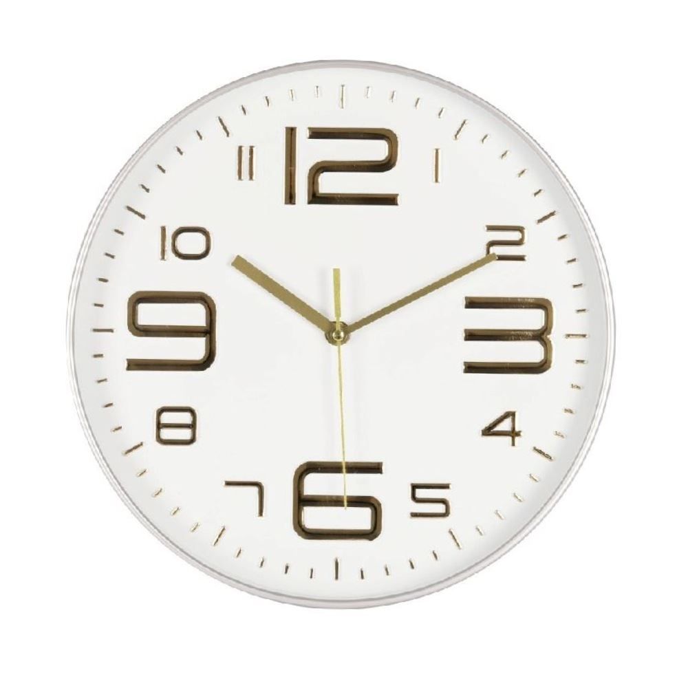 Relógio De Parede Havan Casa 30 Cm - Dourado