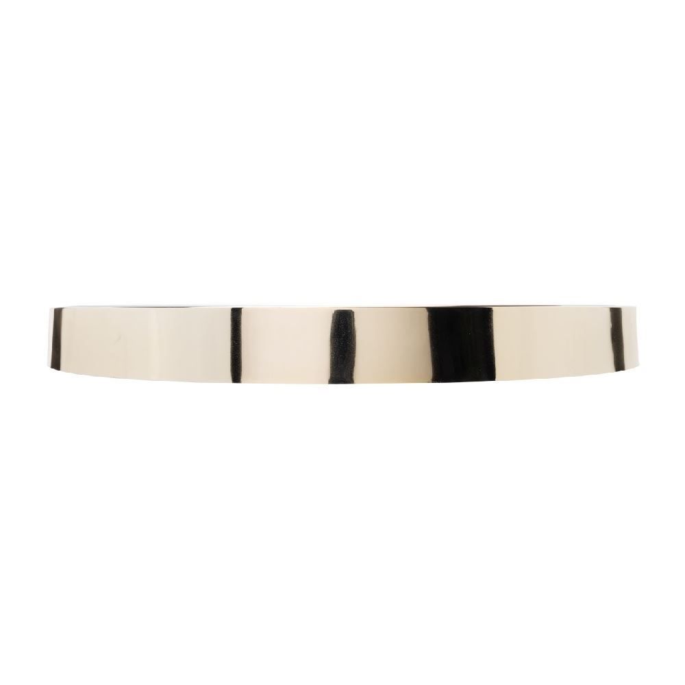 Relógio De Parede Lyor 30,5 Cm - Branco Com Dourado