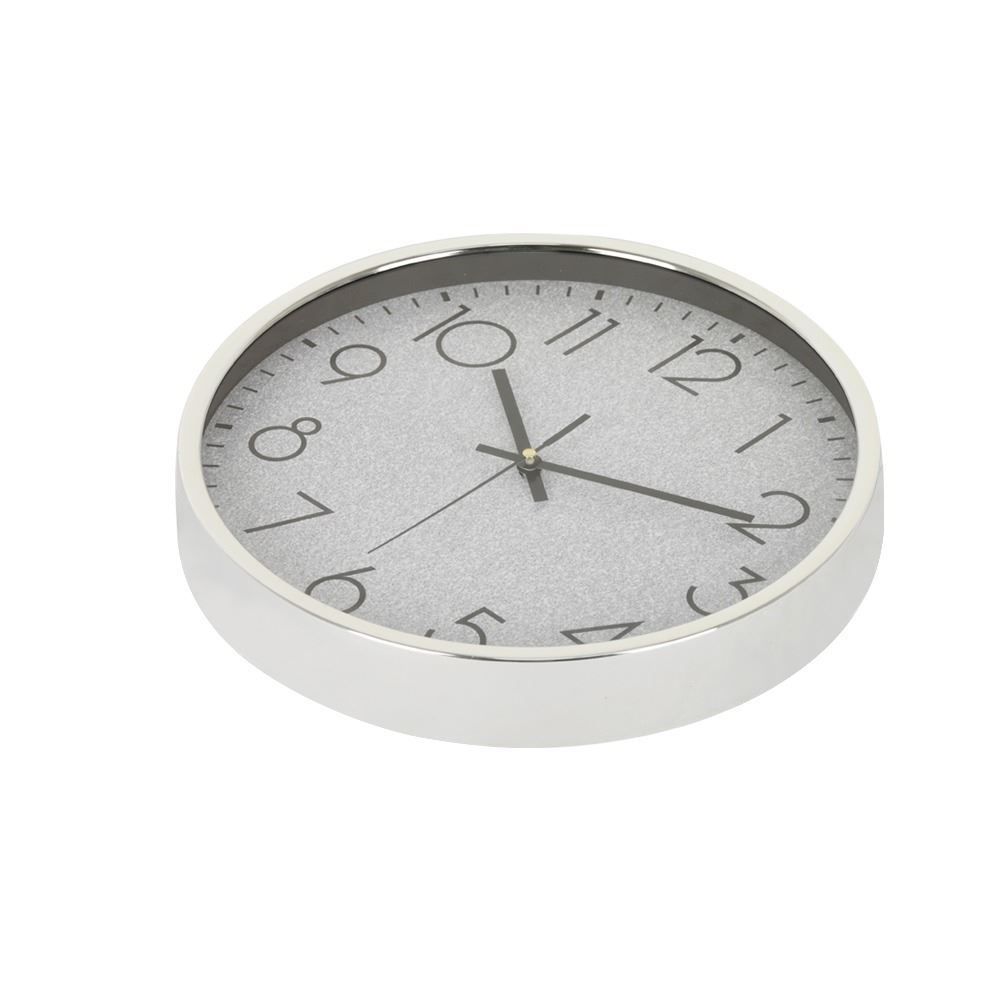 Relógio De Parede Prata Havan Casa - 30 Cm