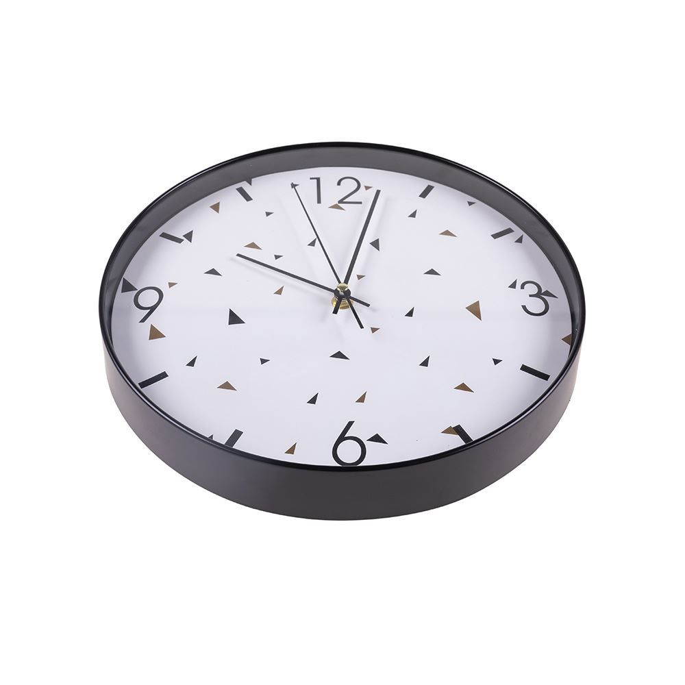 Relógio De Parede Redondo 30,5X4,2Cm Solecasa - Respingos 