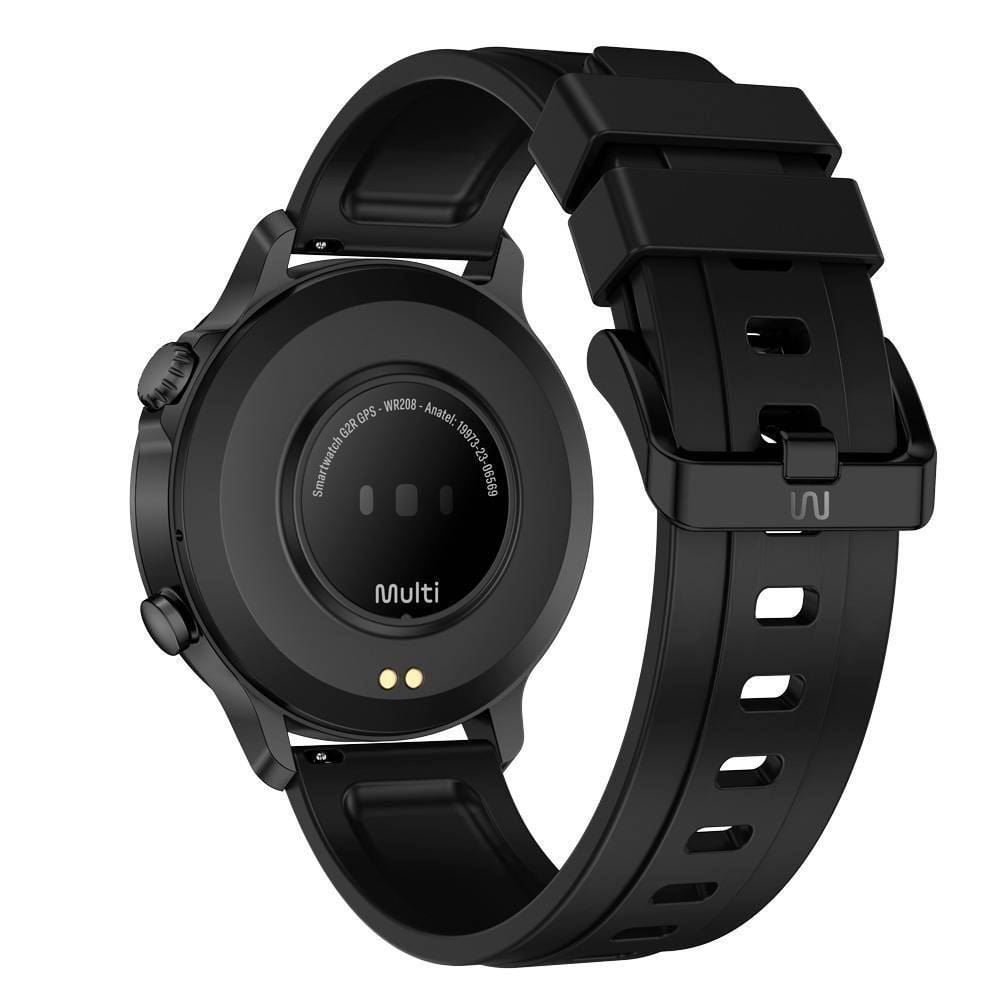 Relógio Smartwatch Multi G2r Gps Proteção Ip67 Tela 1,43 Polegadas We208 - Preto