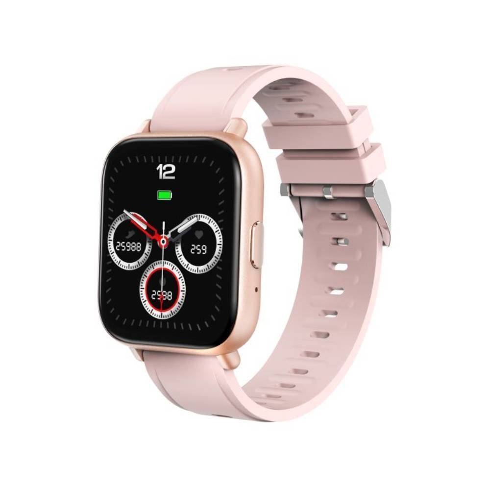 Relógio Smartwatch Philco Hit Wear 42Mm 1,7" Bt 8 Funções - Rosa Claro