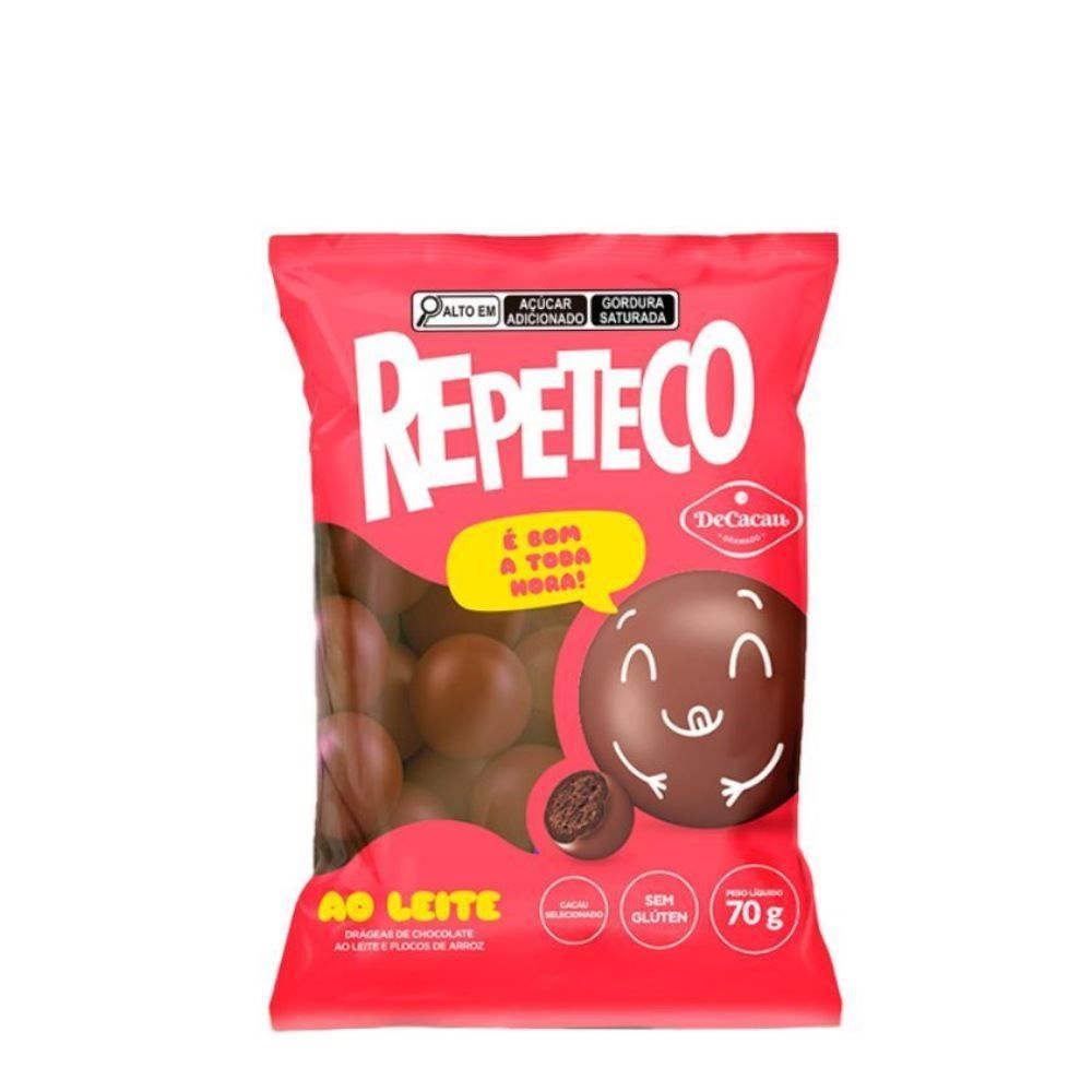 Chocolate Repeteco Ao Leite Decacau - 70g