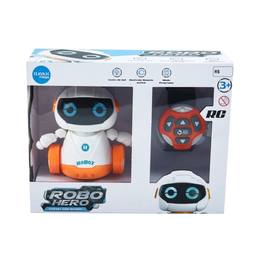 Robô Smart Com Relógio Havan Toys - HBR0488