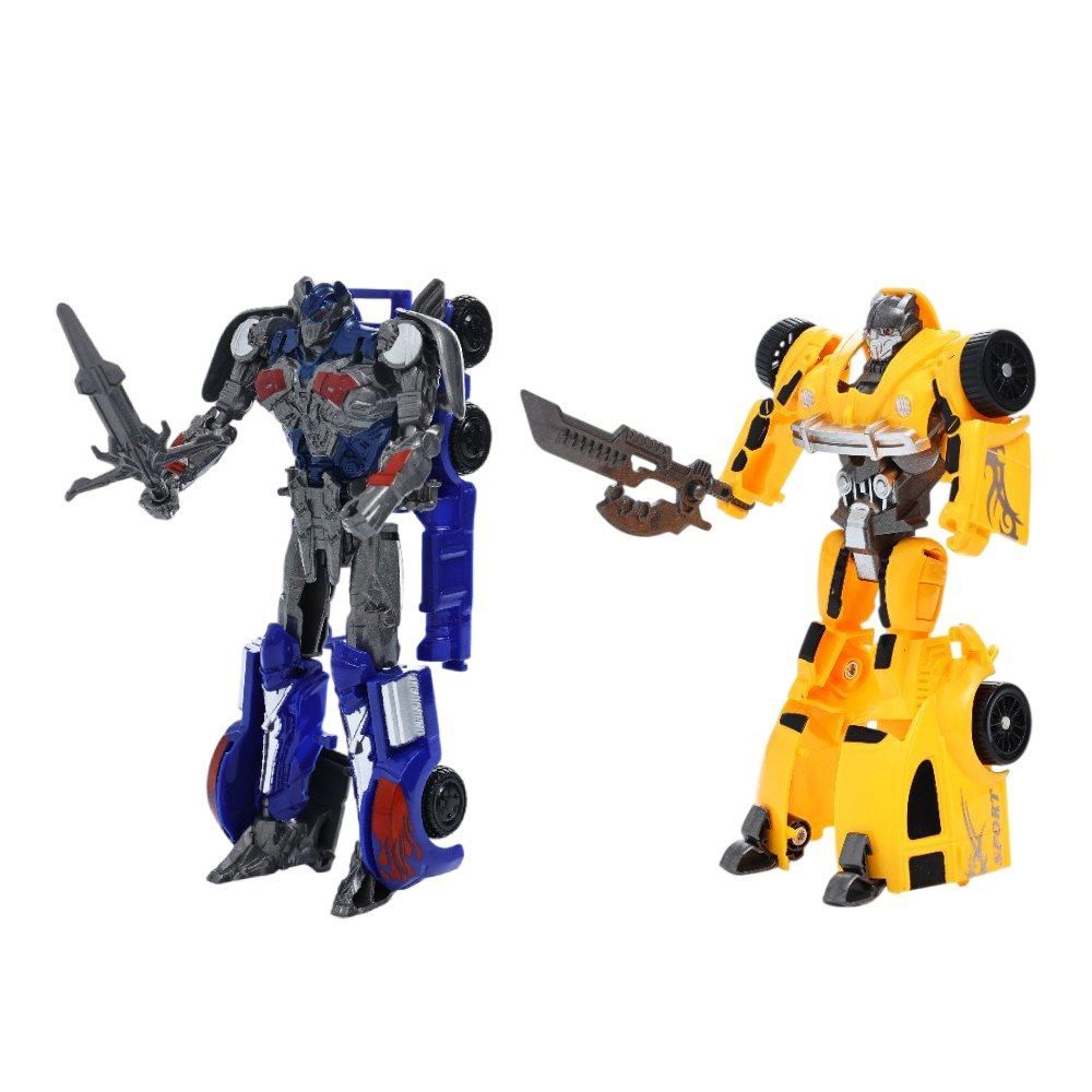Robô Transformador 2 Peças Fusca e Caminhão Havan Toys - HBR0369