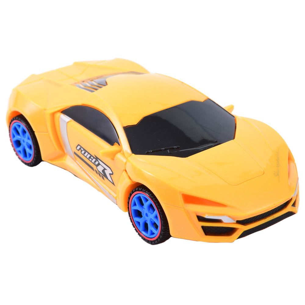 Robô Transformador Amarelo Havan Toys - HBR0372