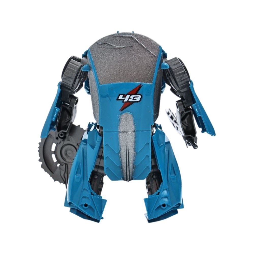 Robô Transformador Pequeno Azul Havan Toys - HBR0365