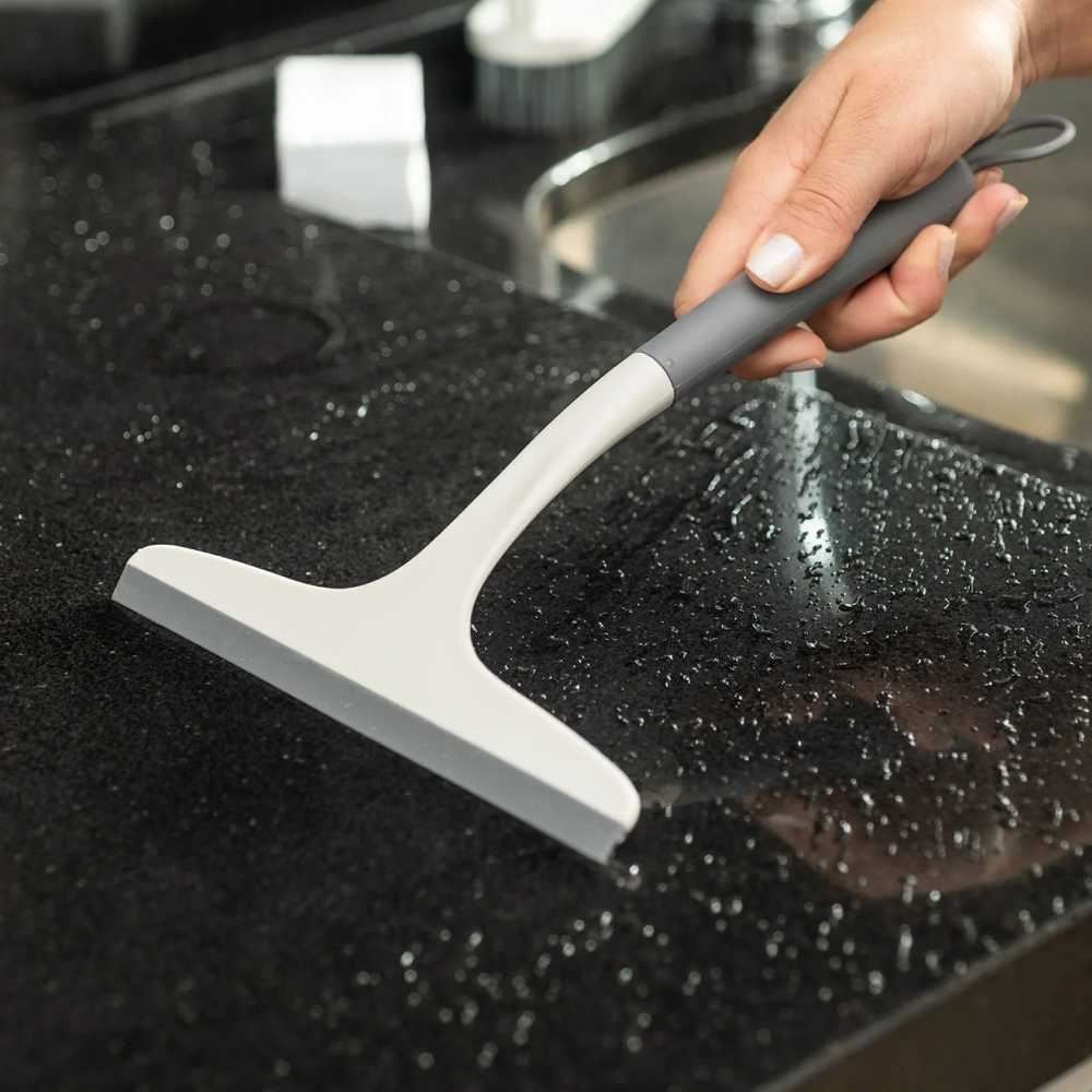 Rodo De Pia Multiuso Flow Ou 28Cm - Bege e Cinza