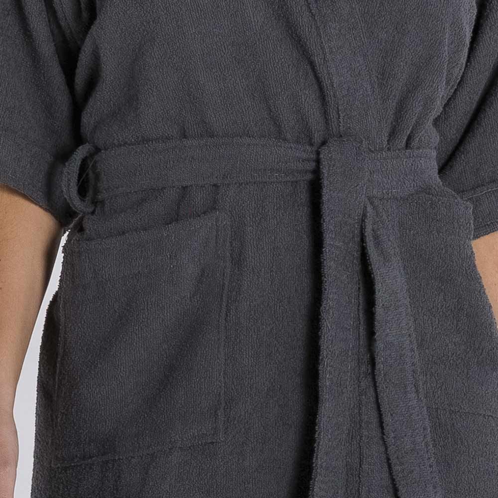 Roupão Adulto Felpudo Tamanho Único Yaris - Cinza Magico