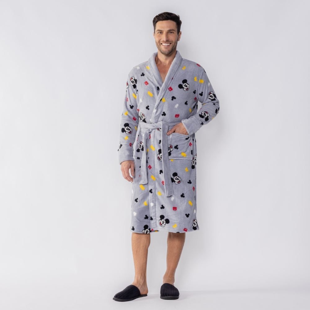 Roupão Adulto Unissex Disney Microfibra G - Mickey
