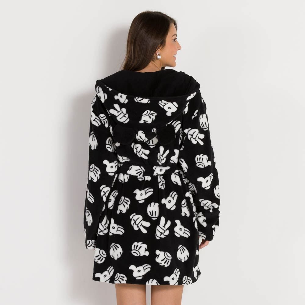 Roupão De Fleece Mickey Stars Disney