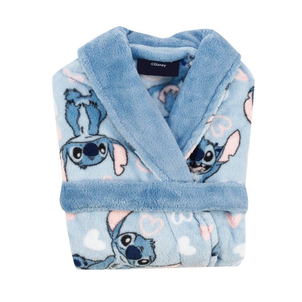 Roupão Infantil G Microfibra Disney - Stitch