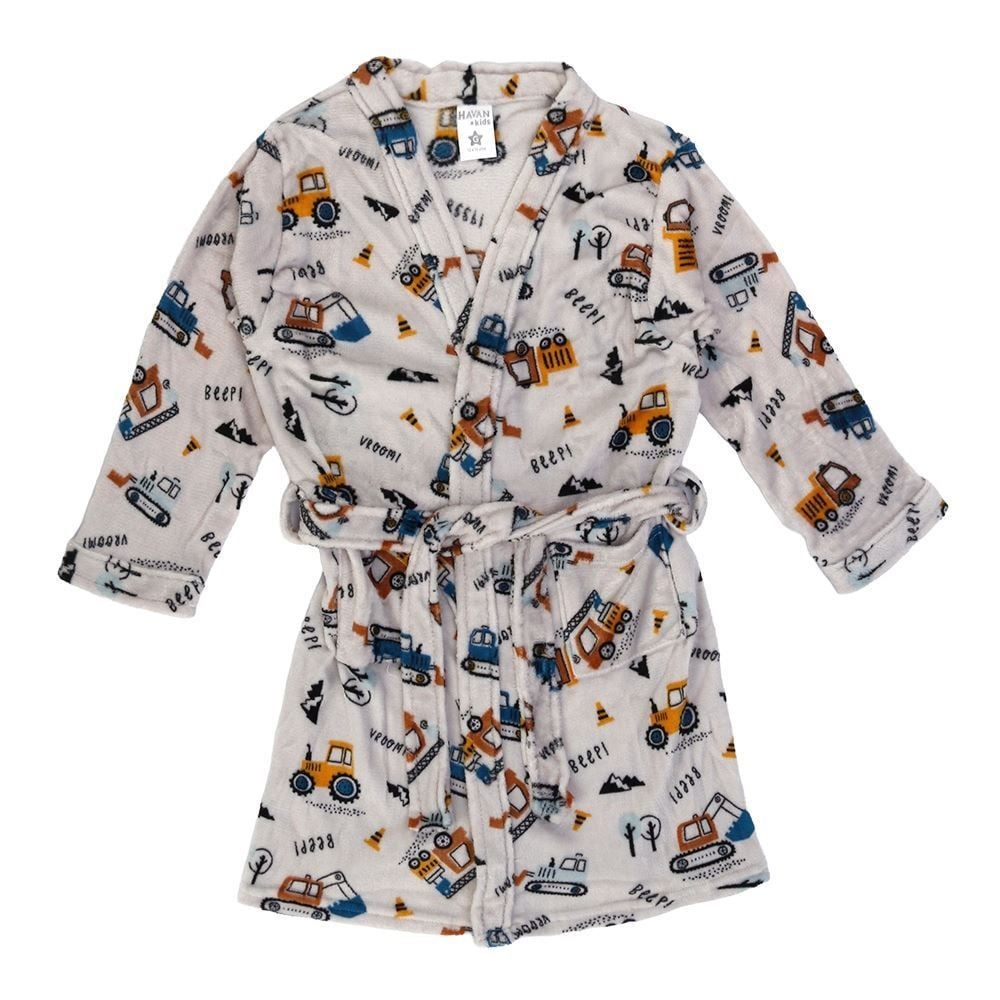 Roupão Infantil G Microfibra Lumini Havan Kids - Máquinas