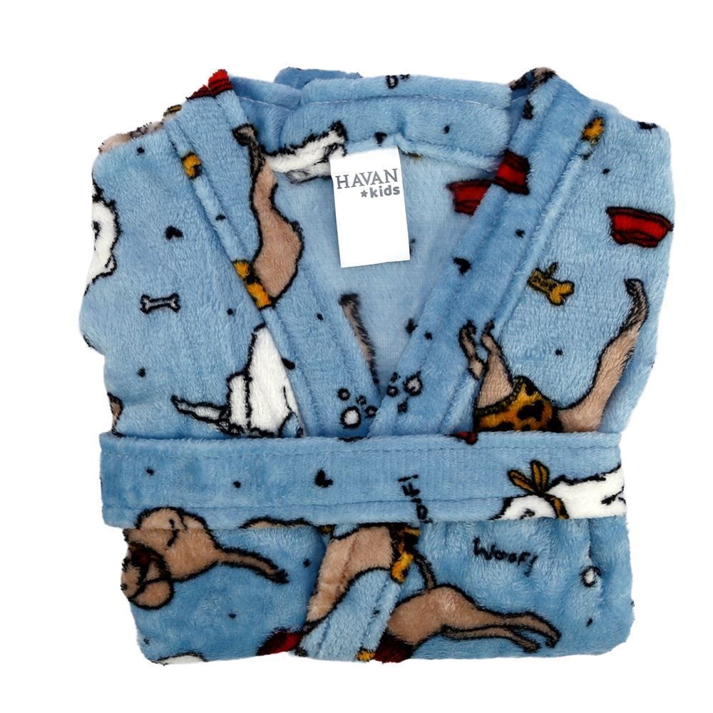 Roupão Infantil G Microfibra Lumini Havan Kids - Animais