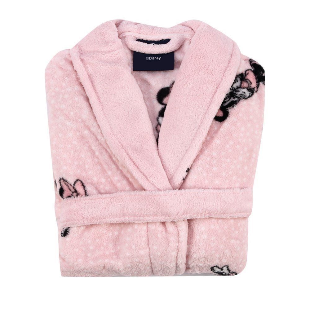 Roupão Infantil m Microfibra Disney - Minnie