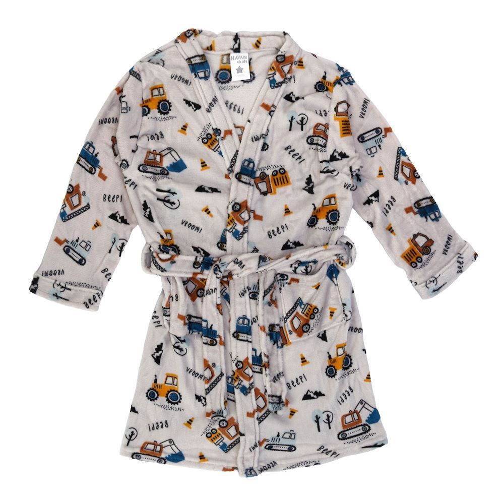 Roupão Infantil P Microfibra Lumini Havan Kids - Máquinas