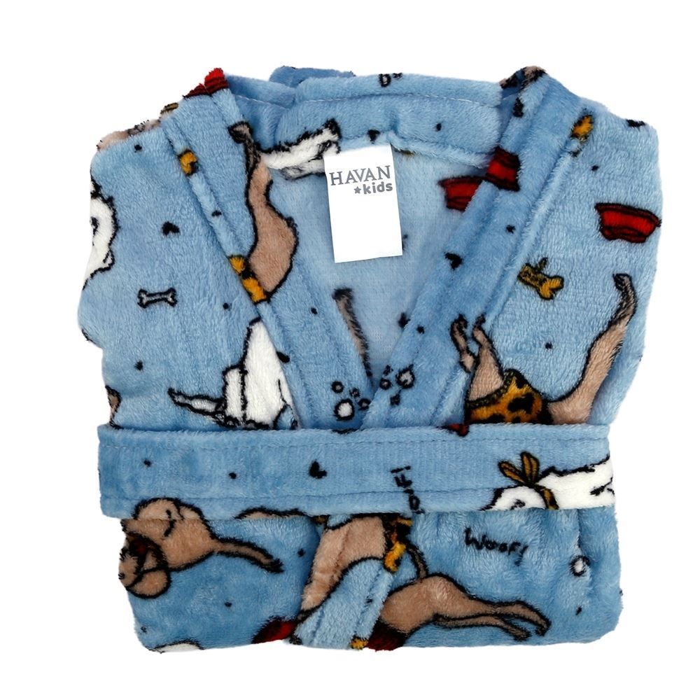 Roupão Infantil P Microfibra Lumini Havan Kids - Animais