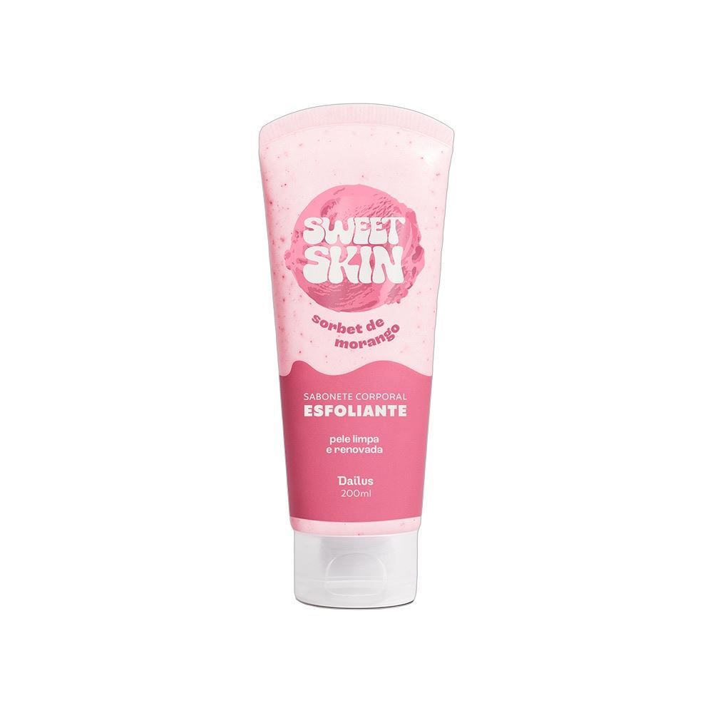 Sabonete Esfoliante Dailus Sweet Skin 200Ml - ROSA